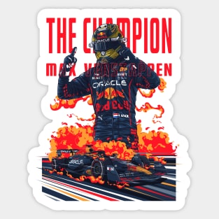 Formula One Max Verstappen Sticker